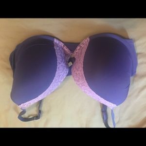 AE purple lace bra
